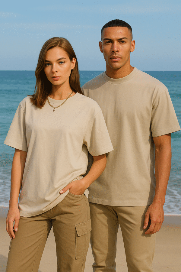 basic white oversize t shirt