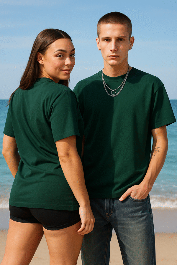 basic white oversize t shirt